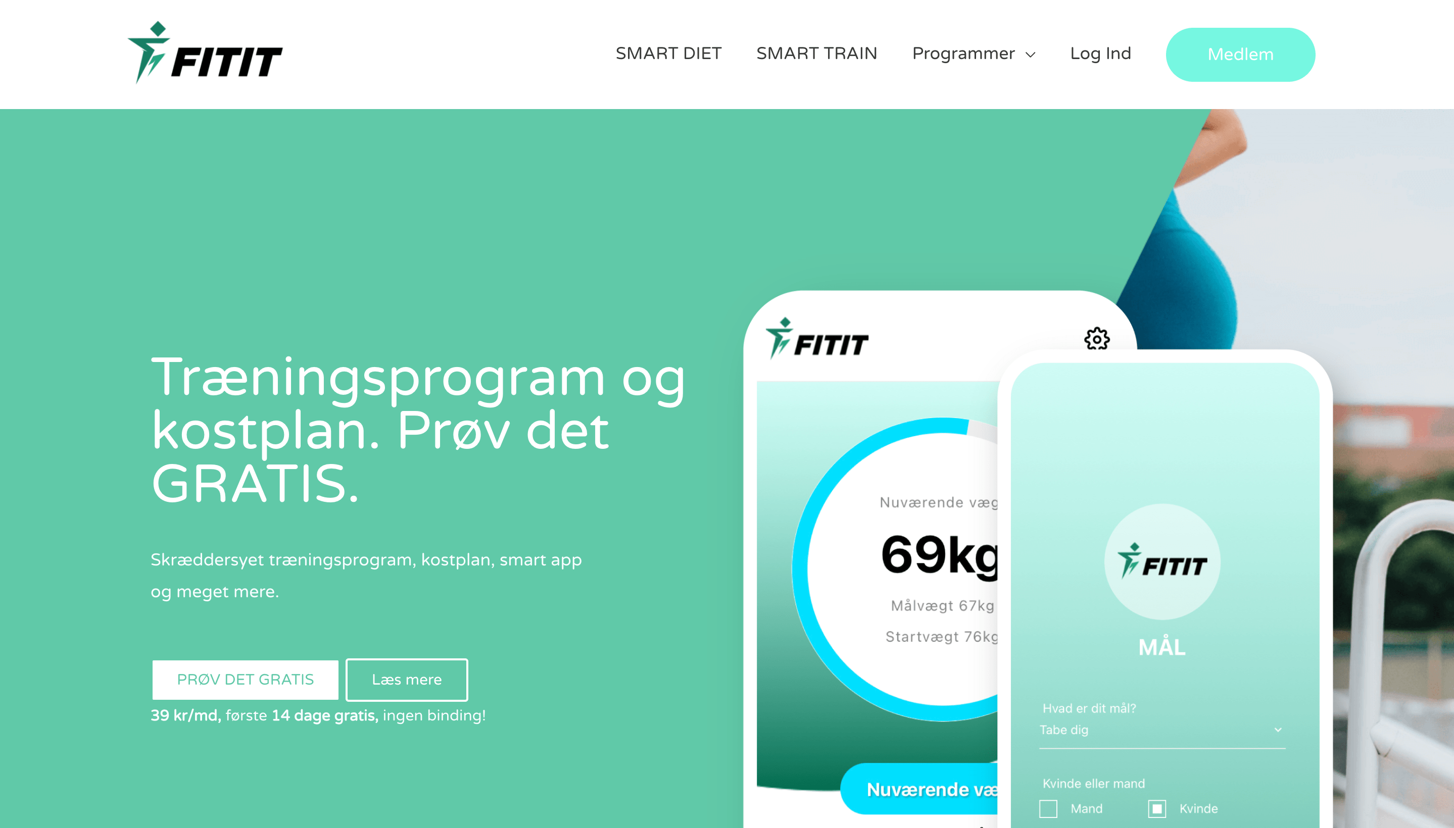 Hjemmeside prisberegner​